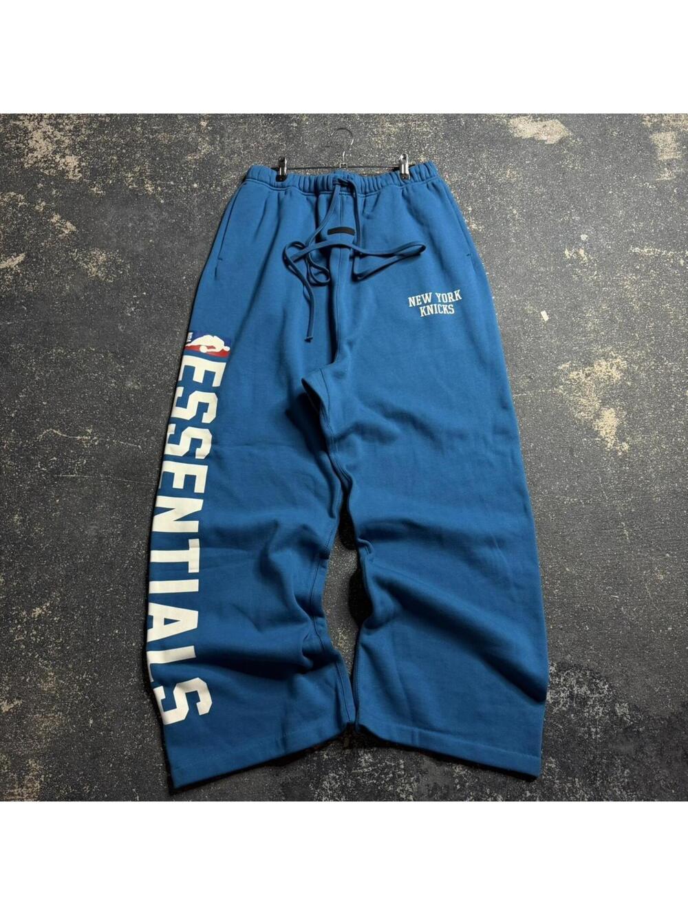 Fear of God blue New York Knicks sweatpants great Condition!